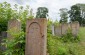 El cementerio judío con varias lápidas. © Aleksey Kasyanov/Yahad-In Unum